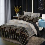 European Duvet Cover Set Geometry Series Bedding Sets 2 3 PCS Duvet Cover Pillowcase Home Textiles 2